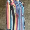 Rockmount Womens Serape 100% Cotton Boho Serape Western L/S Shirt