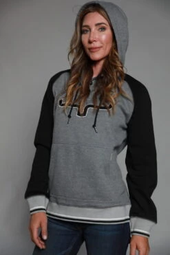 Kimes Ranch Womens Summer Love Fleece Grey Cotton Blend L/S Hoodie 5 Kimes Ranch Womens Summer Love Fleece Grey Cotton Blend L/S Hoodie -Stetson Shop summer love hood grey womens 3 scaled 1